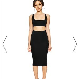 YOU’LL TANK OF ME SKIRT SET